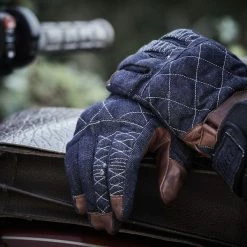 FUEL MOTORCYCLES FUEL - 'Storm' Glove - Blue