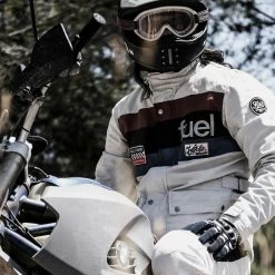 FUEL MOTORCYCLES FUEL - RALLY RAID - WHITE JACKET Jackets