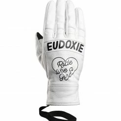 Ladies Eudoxie Gloves - Lizzie White