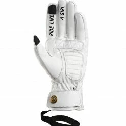 Ladies Eudoxie Gloves - Lizzie White