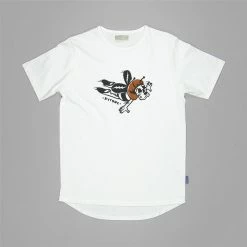 Short Sleeve T's Kytone Get Down White T Shirt