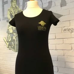 Vickers Motorcycle Company Ladies Legacy85 Logo T Shirt