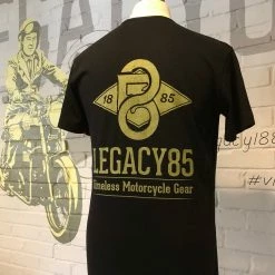 Vickers Motorcycle Company Legacy85 Logo T Shirt Short Sleeve T's