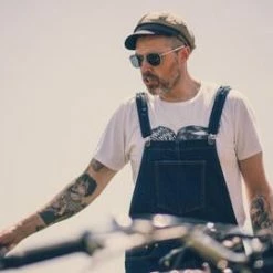 Resurgence Gear Inc. Resurgence Gear® Men's Dungarees Raw Selvedge Protective Motorcycle Regular Cut Jean Trousers/Jeans