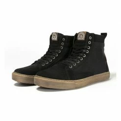 Footwear JOHN DOE MOTORCYCLE SNEAKERS NEO BLACK/ BROWN CE