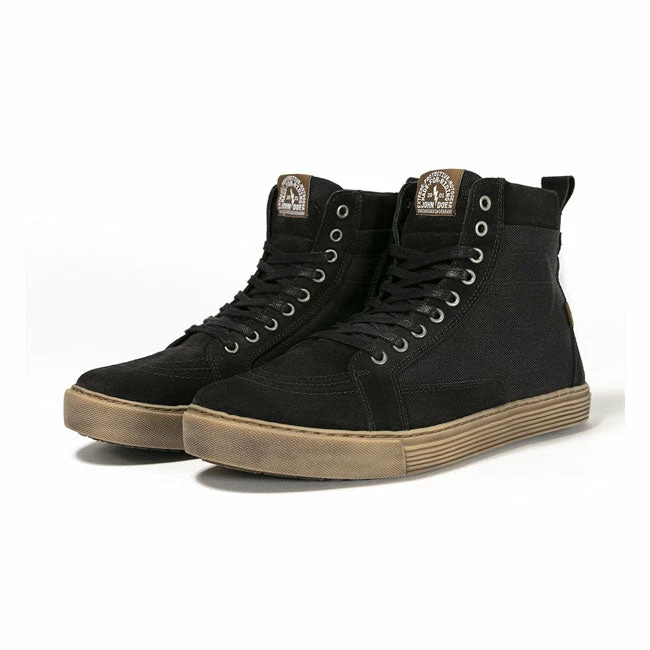 Footwear JOHN DOE MOTORCYCLE SNEAKERS NEO BLACK/ BROWN CE 1 Footwear JOHN DOE MOTORCYCLE SNEAKERS NEO BLACK/ BROWN CE