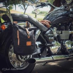 Jack Stillman Mutt Roll-top Panier Bag Back Packs/Bags