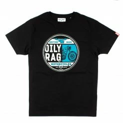 Short Sleeve T's Oily Rag Clothing Black Label British Made T'Shirt