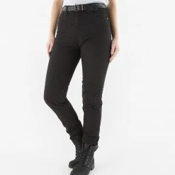 KNOX Roseberry Ladies Denim Protective Jeans - Black