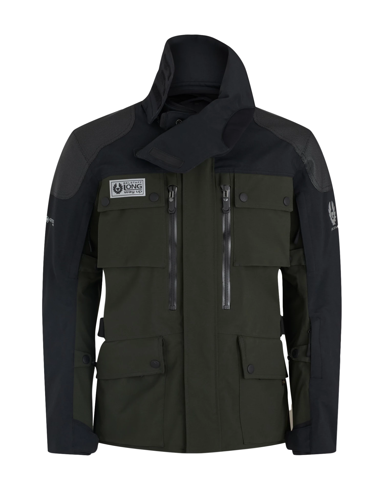 Jackets Belstaff - Long Way Up - Gore-Tex Jacket - Dark Olive/Black 1 Jackets Belstaff - Long Way Up - Gore-Tex Jacket - Dark Olive/Black