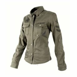 By City - Ladies SUV Overshirt - Khaki Green