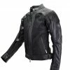 Jackets By City Ladies Sahara Venty II Mesh Leather Jacket