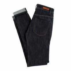 Resurgence Gear Inc. Resurgence Gear® Cafe Racer Ladies Raw Selvedge Protective Motorcycle Jeans Trousers/Jeans