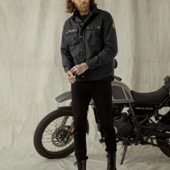 Shirts Belstaff Mansion Riding Shirt - Black