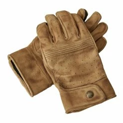 Belstaff Montgomery Leather Gloves - Sand Summer