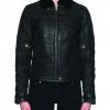 Black Arrow Ladies Night Hawk Buffalo Leather Jacket