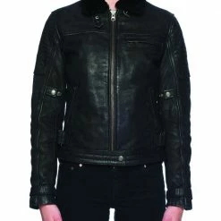 Black Arrow Ladies Night Hawk Buffalo Leather Jacket