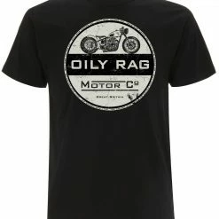 Oily Rag Clothing Black Label Motor Co T'Shirt Short Sleeve T's