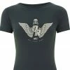 Oily Rag Clothing Ladies Motorcycle Club T'Shirt In Linen