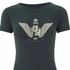 Oily Rag Clothing Ladies Motorcycle Club T'Shirt In Linen
