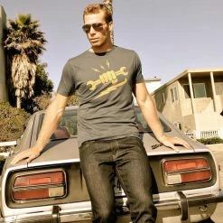 Oily Rag Clothing Black Label Spanner Fist T'Shirt Short Sleeve T's