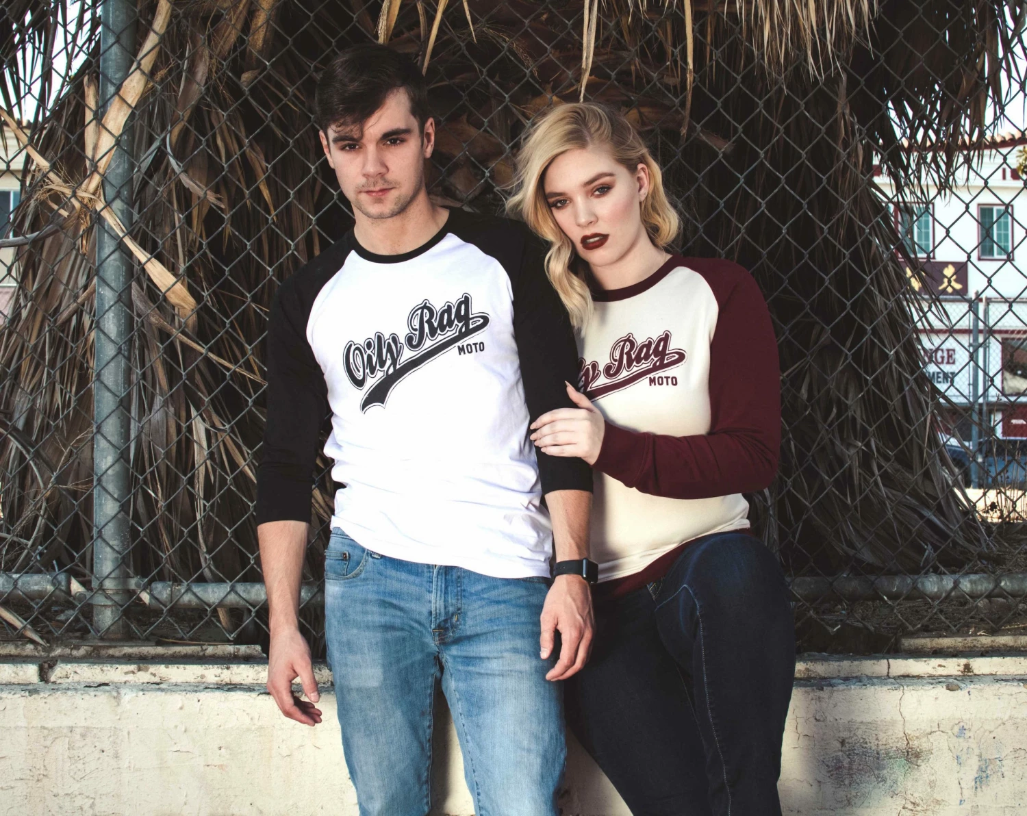 Oily Rag Clothing Moto Raglan 3/4 Length Sleeve T'Shirt Long Sleeve T's 5 Oily Rag Clothing Moto Raglan 3/4 Length Sleeve T'Shirt Long Sleeve T's