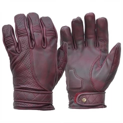 GOLDTOP - Short Bobber Gloves - OxBlood