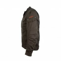 Resurgence Gear Inc. Shirts Resurgence Gear Rocker Men's Denim Style Jacket - Olive Green