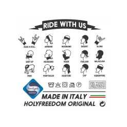 Holy Freedom Sole Nero Bandana Tube