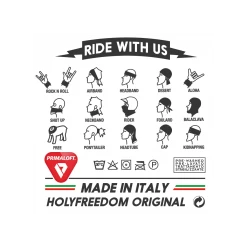 Holy Freedom Teschio Primaloft Bandana Tube Face & Neck Wear