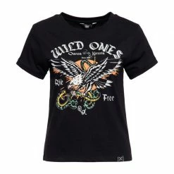 Queen Kerosine Queen Kerosin - Wild Ones - T-shirt - Black