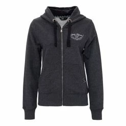 Queen Kerosine Queen Kerosin - Marle Black Hoodies