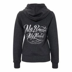 Queen Kerosine Queen Kerosin - Marle Black Hoodies