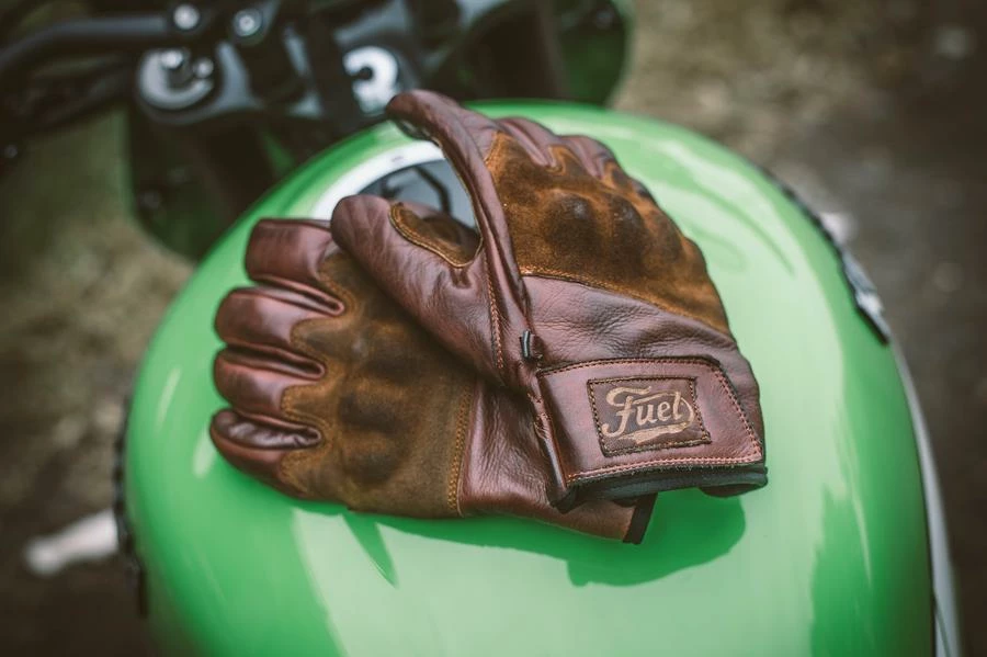 FUEL MOTORCYCLES Fuel Rodeo Gloves - Brown Leather 7 FUEL MOTORCYCLES Fuel Rodeo Gloves - Brown Leather