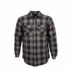 Resurgence Gear Inc. Resurgence Gear® 2020 Riding Shirt PEKEV Motorcycle Riding Shirt - Grey Check