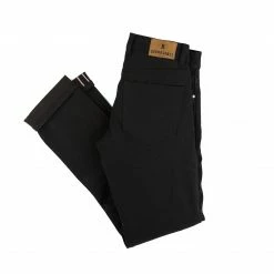 Resurgence Gear Inc. Trousers/Jeans Resurgence Gear® SKINNY Cafe Racer Men's BLACK Selvedge Protective Motorcycle Jeans