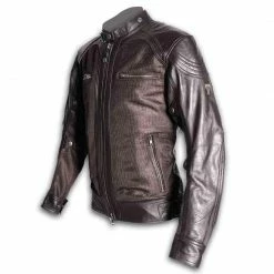 By City Men's Sahara Venty II Mesh Leather Jacket 7 By City Men's Sahara Venty II Mesh Leather Jacket