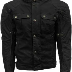 Richa - Scrambler 2 Waxed Cotton Jacket - Black
