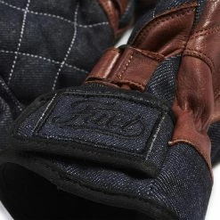 FUEL MOTORCYCLES FUEL - 'Storm' Glove - Blue 9 FUEL MOTORCYCLES FUEL - 'Storm' Glove - Blue