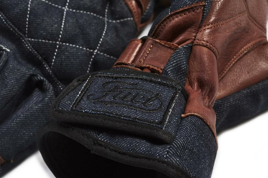 FUEL MOTORCYCLES FUEL - 'Storm' Glove - Blue 5 FUEL MOTORCYCLES FUEL - 'Storm' Glove - Blue