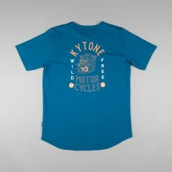 Kytone Wild T-shirt - Blue Short Sleeve T's