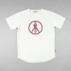 Kytone Peace T-shirt - Red On White