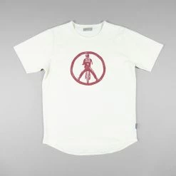 Kytone Peace T-shirt - Red On White