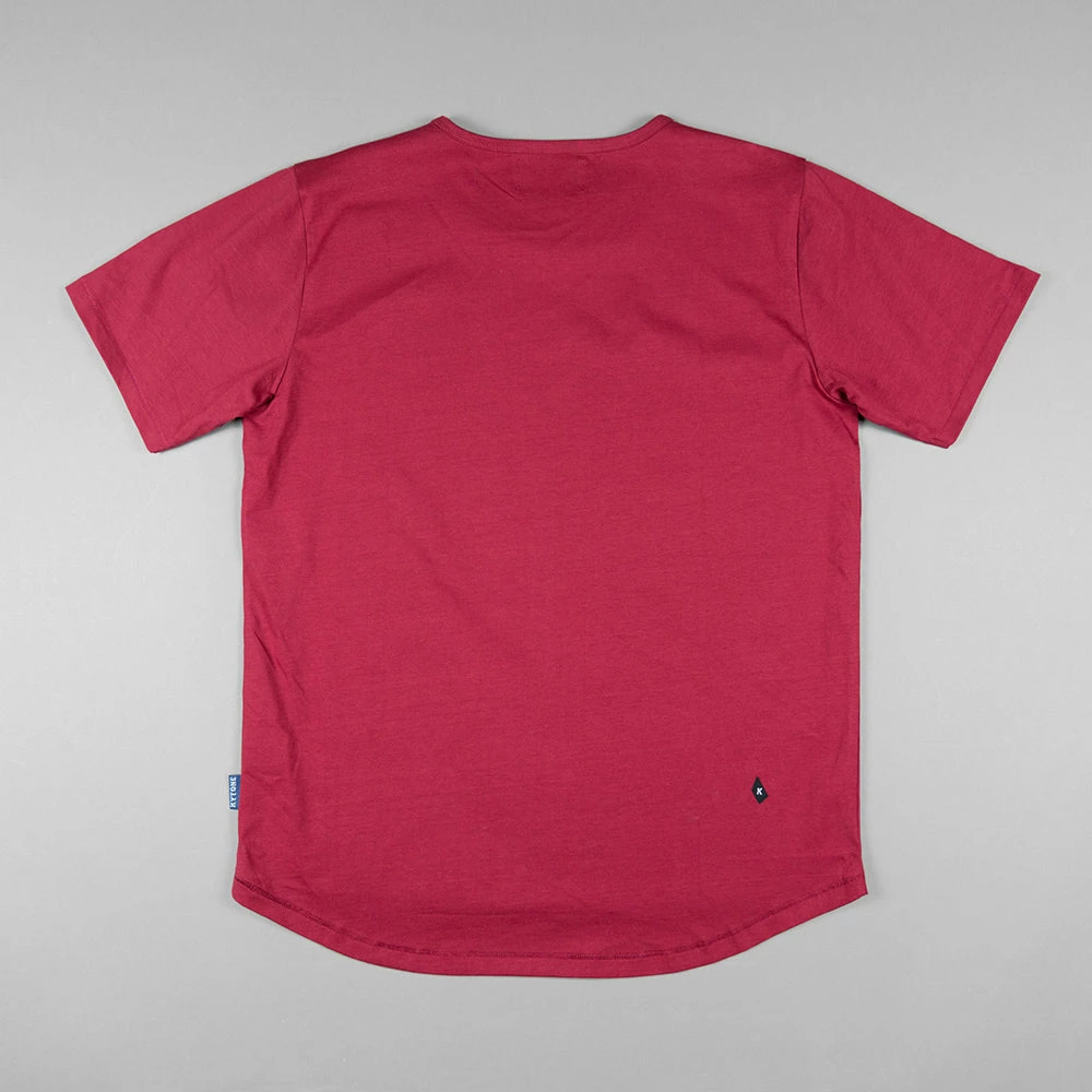 Kytone Peace T-shirt - Black On Red Short Sleeve T's 2 Kytone Peace T-shirt - Black On Red Short Sleeve T's
