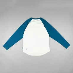 Long Sleeve T's Kytone Engine Long Sleeve Shirt - Blue/White