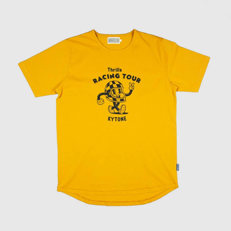 Kytone 'Thrills' T-shirt - Yellow 1 Kytone 'Thrills' T-shirt - Yellow