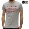 Vickers Motorcycle Company Vickers Motorcycle Vintage Style Short Sleeve T Shirt Short Sleeve T's