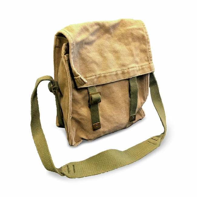 Torq Back Packs/Bags Vintage Style Army Shoulder Bag 1 Torq Back Packs/Bags Vintage Style Army Shoulder Bag