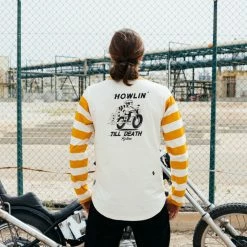 Long Sleeve T's Kytone 'Wolf Yellow' Long Sleeve Shirt