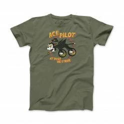 Age Of Glory Ace Pilot T-Shirt Short Sleeve T's
